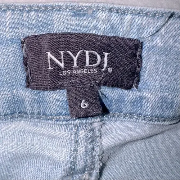 NYDJ Not Your Daughters Jeans Ami Skinny Ankle Jeans Light Wash size 6 - Picture 5 of 7